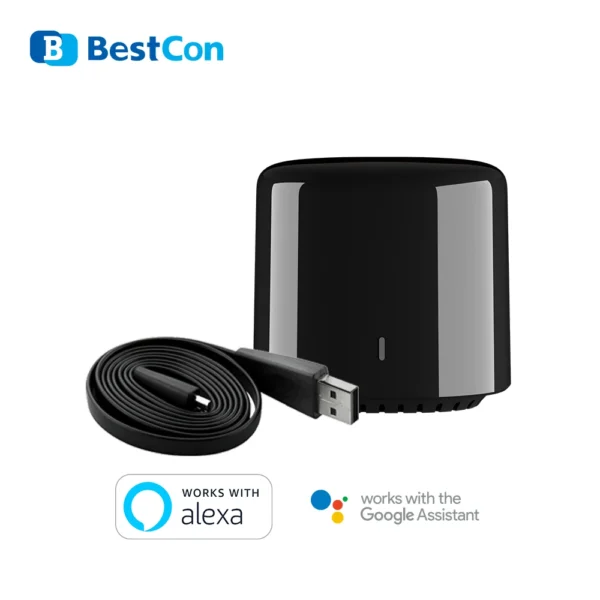 Controlador infrarrojo RM4C Mini, control universal, funciona con Alexa y Google Assistant - Image 8