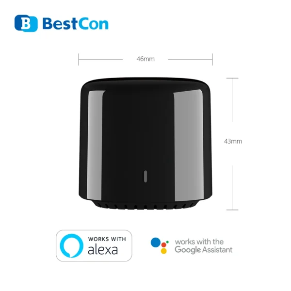 Controlador infrarrojo RM4C Mini, control universal, funciona con Alexa y Google Assistant - Image 4