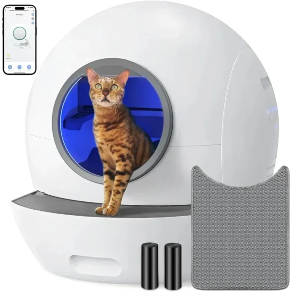 Arenero autolimpiable para gatos