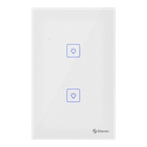 Interruptor Inteligente WiFi Touch Doble
