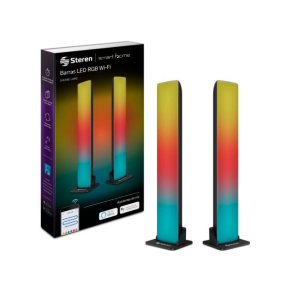 Barras de Luz LED Inteligentes Wifi Multicolor RGB Steren - Image 2
