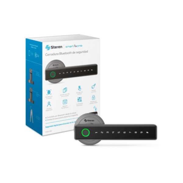 Cerradura / Chapa Inteligente Bluetooth de Seguridad Steren - Image 2