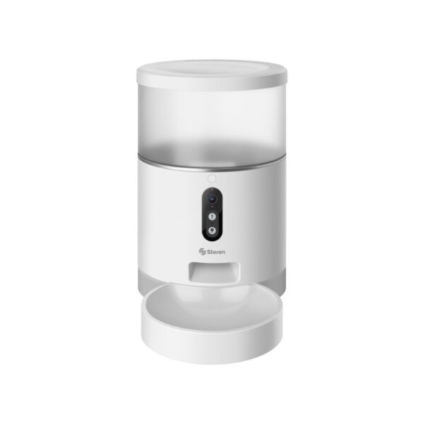 Dispensador Wifi de Comida para Mascotas con Cámara Full HD y Grabador de Voz Steren