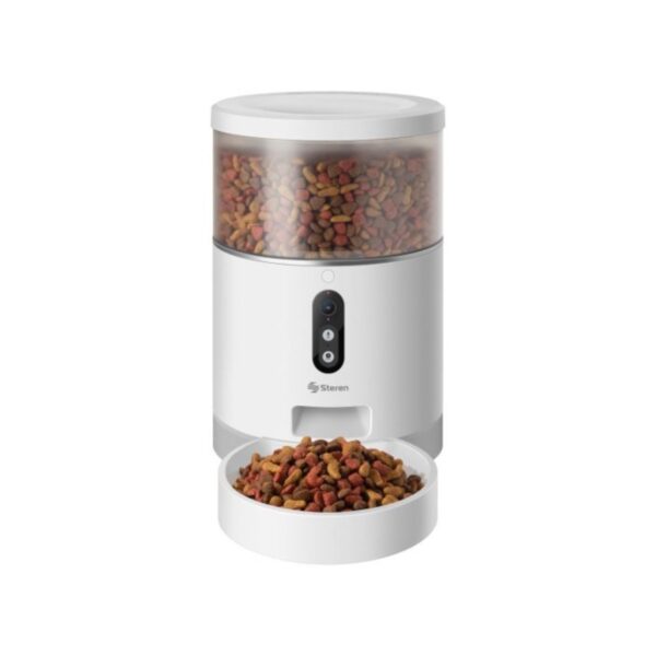 Dispensador Wifi de Comida para Mascotas con Cámara Full HD y Grabador de Voz Steren - Image 2