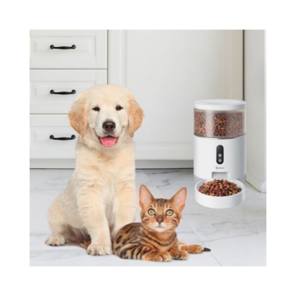 Dispensador Wifi de Comida para Mascotas con Cámara Full HD y Grabador de Voz Steren - Image 5