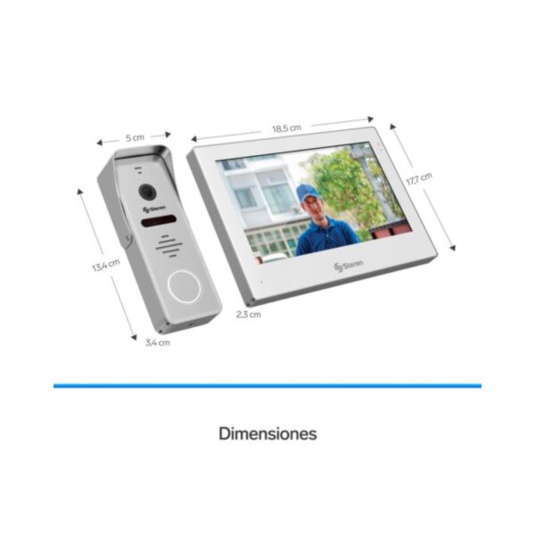 Video Portero inteligente Wifi Steren 7" a Color - Image 11