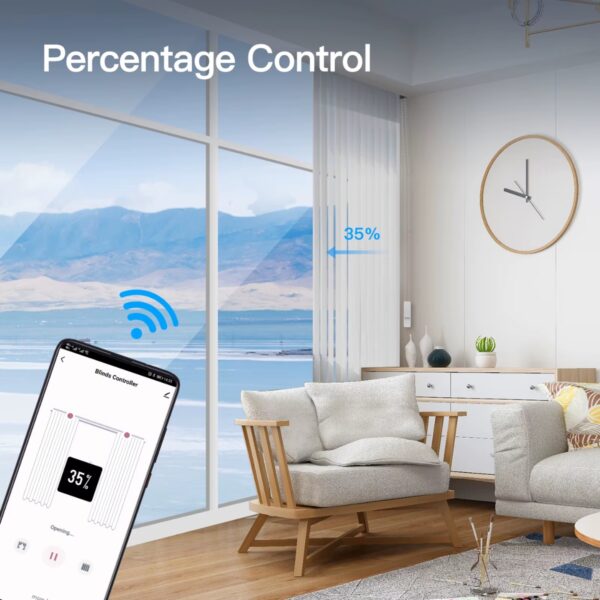 Motor Inteligente WiFi para Persianas con Cadena | Control App Tuya y RF | MOES - Image 11