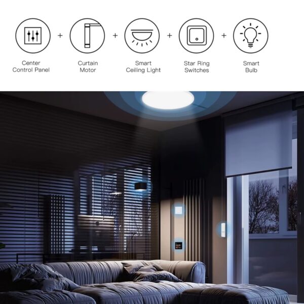 Motor Inteligente WiFi para Persianas con Cadena | Control App Tuya y RF | MOES - Image 6