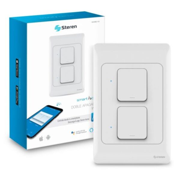 Interruptor Inteligente WiFi Doble - Image 2